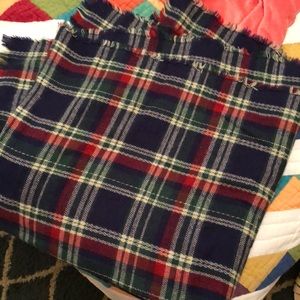 navy blanket scarf